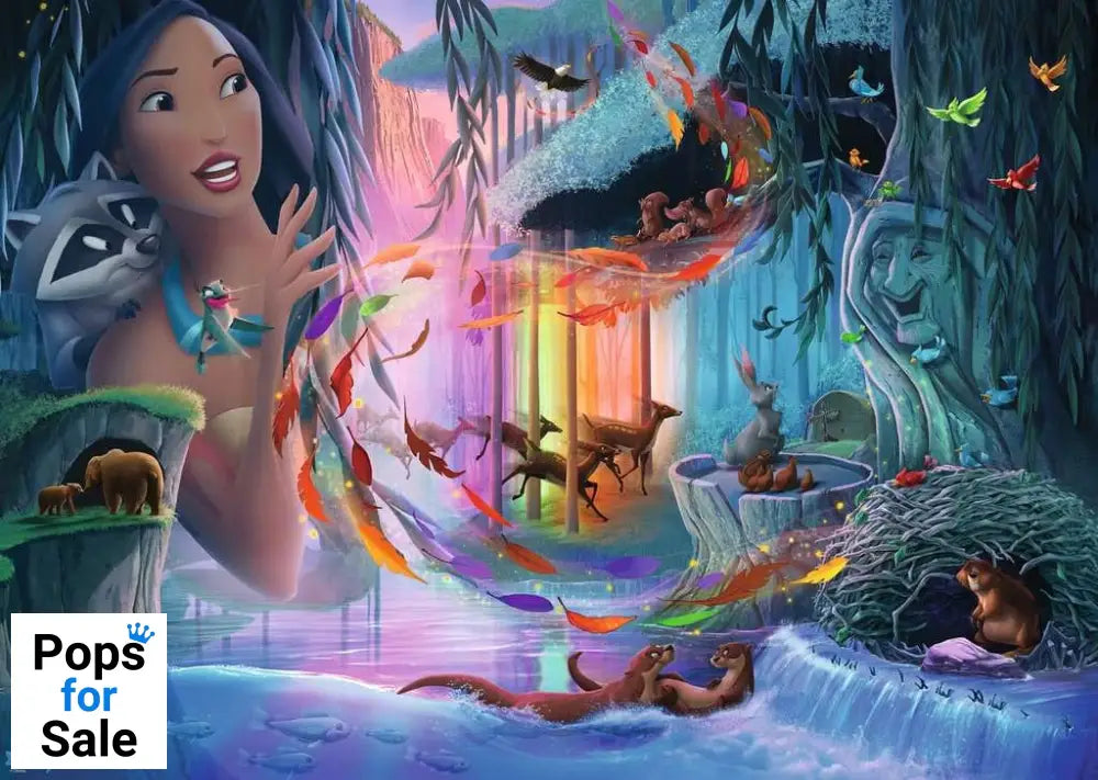 Disney Castle Collection Jigsaw Puzzle Pocahontas (1000 pieces)