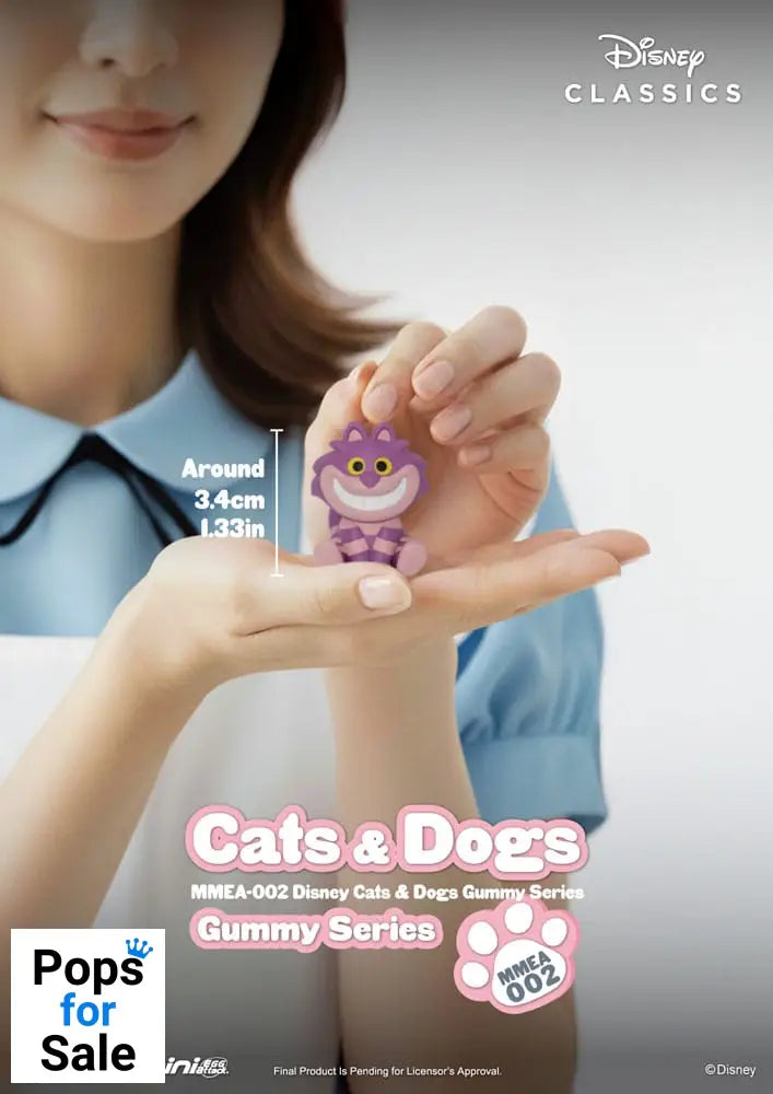 Disney Cats & Dogs Mini Egg Attack Blind Box Figures Gummy Series 3 cm Assortment (24)