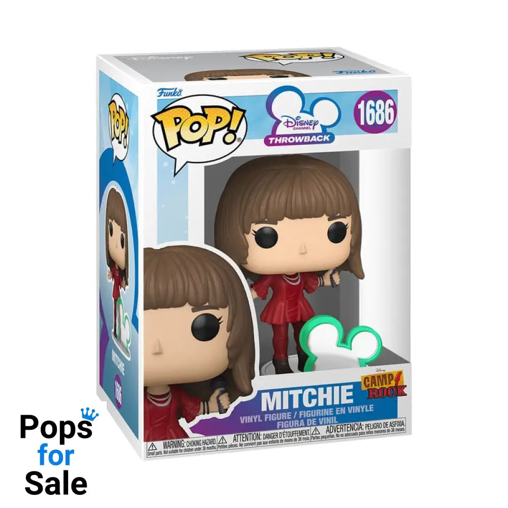 Disney Channel Retro POP! Disney Vinyl Figure CR - Mitchie w/Disney Icon 9 cm