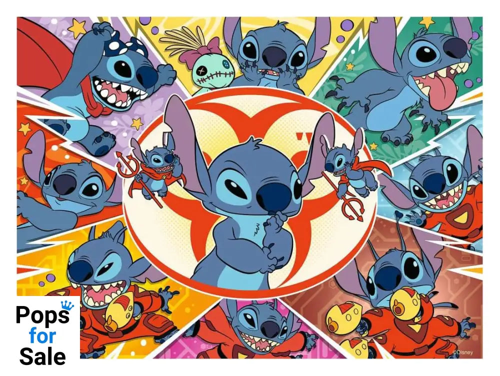 Disney Children's Jigsaw Puzzle XXL Stitch: In my World (100 pieces)