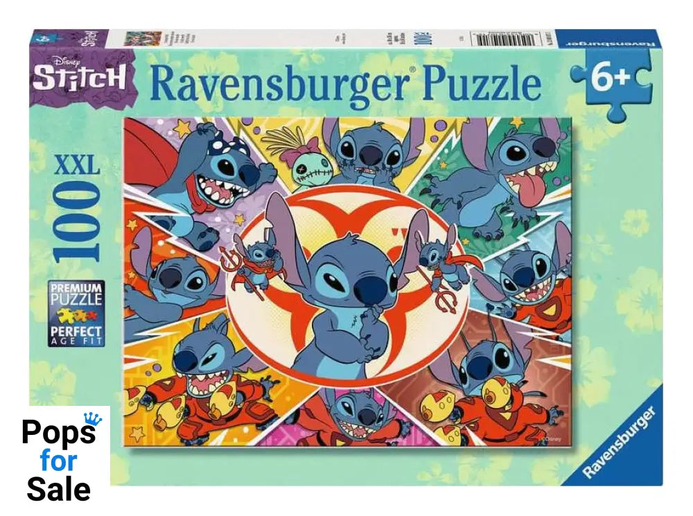Disney Children's Jigsaw Puzzle XXL Stitch: In my World (100 pieces)