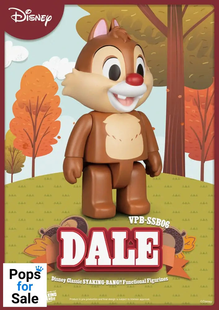 Disney: Classic Chip ’n’ Dale Syaking Bang PVC Figur Dale 33 cm Action figures