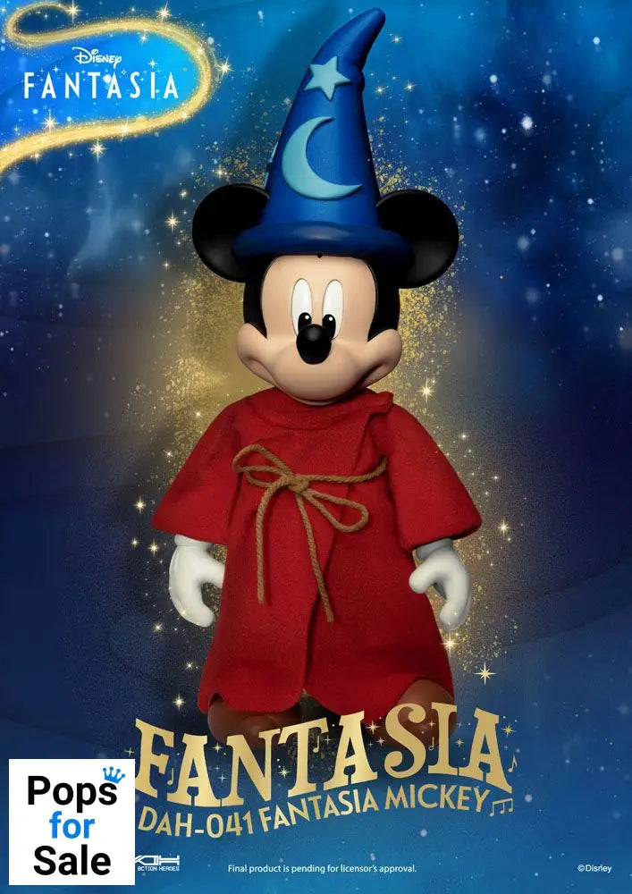 Disney Classic Dynamic 8ction Heroes Action Figure 1/9 Mickey Fantasia 21 cm