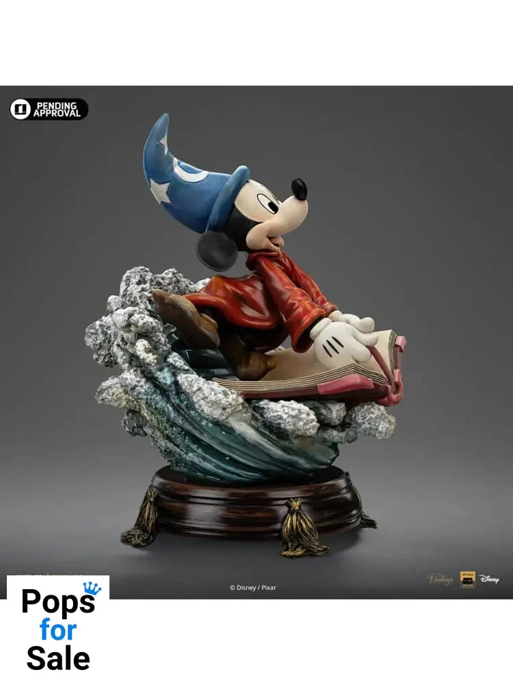 Disney Classics Vintage Collection Deluxe Art Scale Statue 1/10 Sorcerer Mickey 28 cm