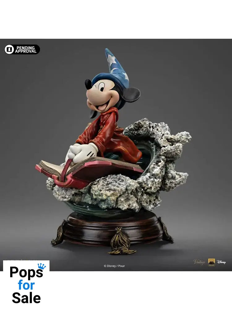Disney Classics Vintage Collection Deluxe Art Scale Statue 1/10 Sorcerer Mickey 28 cm
