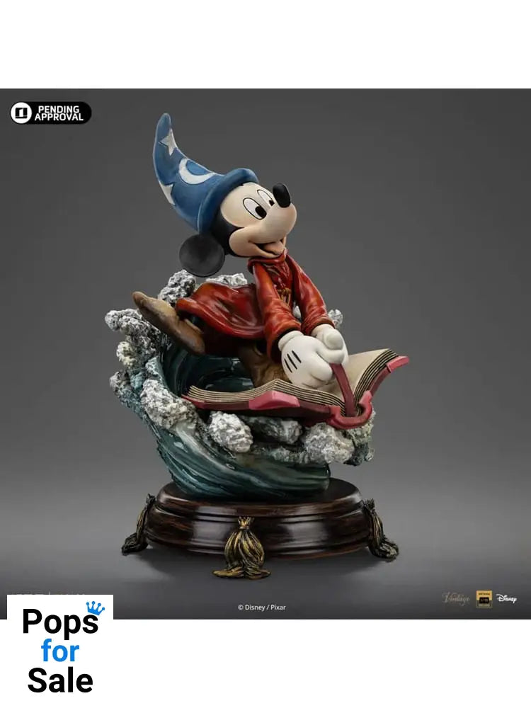 Disney Classics Vintage Collection Deluxe Art Scale Statue 1/10 Sorcerer Mickey 28 cm Statues