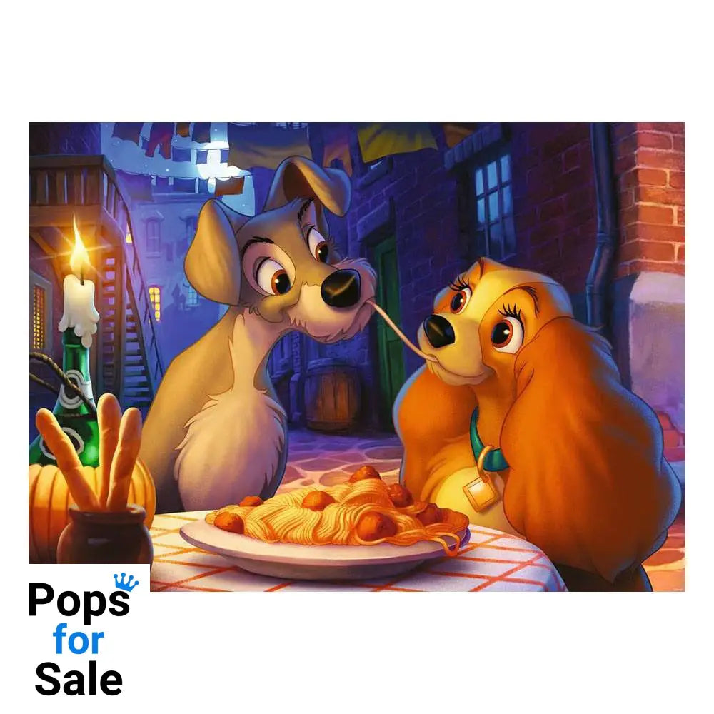 Disney Collector's Edition Jigsaw Puzzle Lady and the Tramp (1000 pieces)