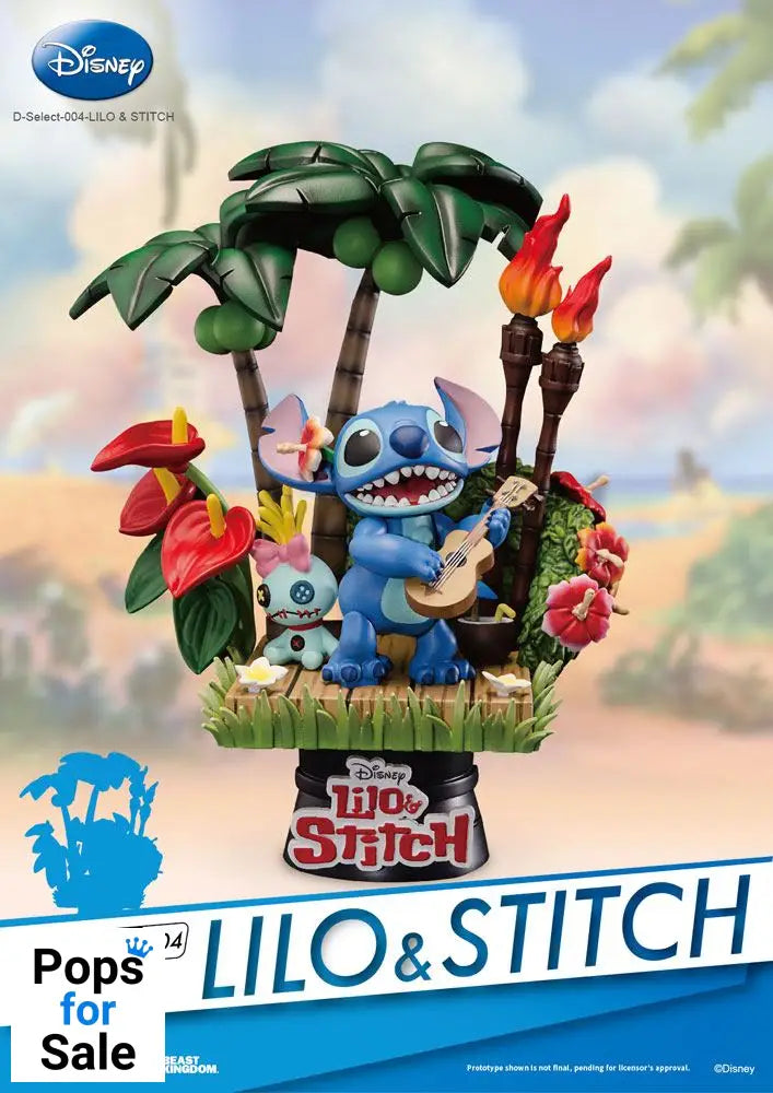 Disney D-Stage PVC Diorama Stitch 14 cm