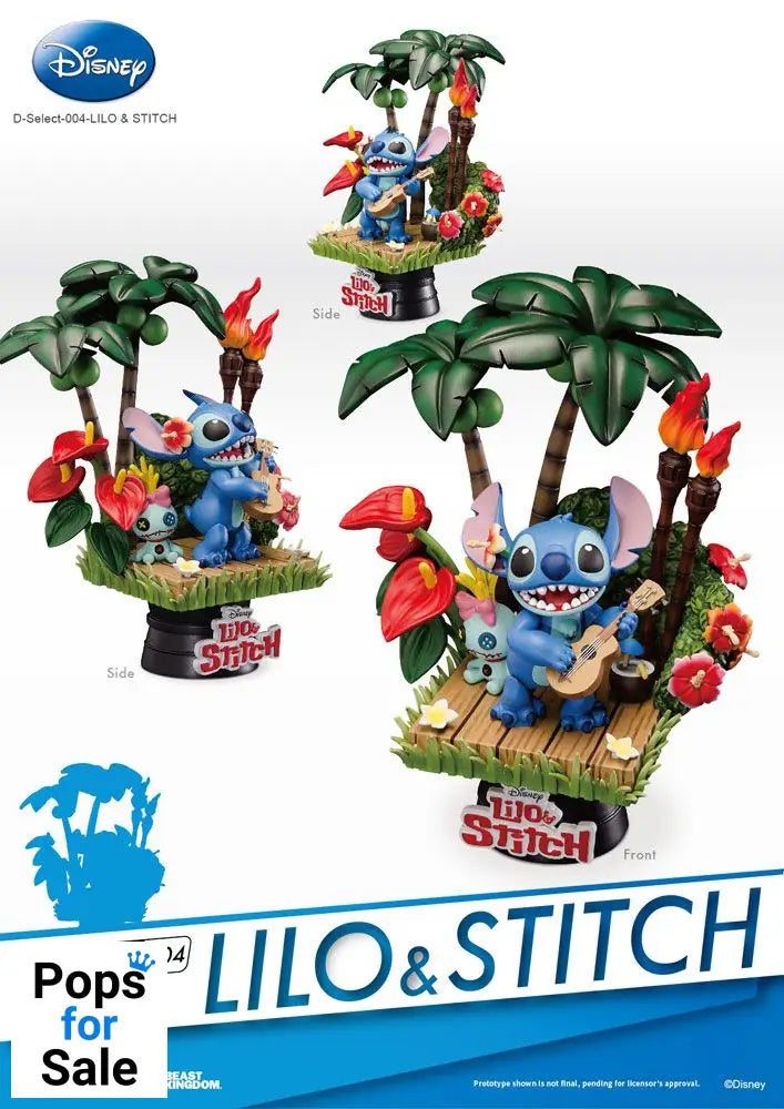 Disney D-Stage PVC Diorama Stitch 14 cm