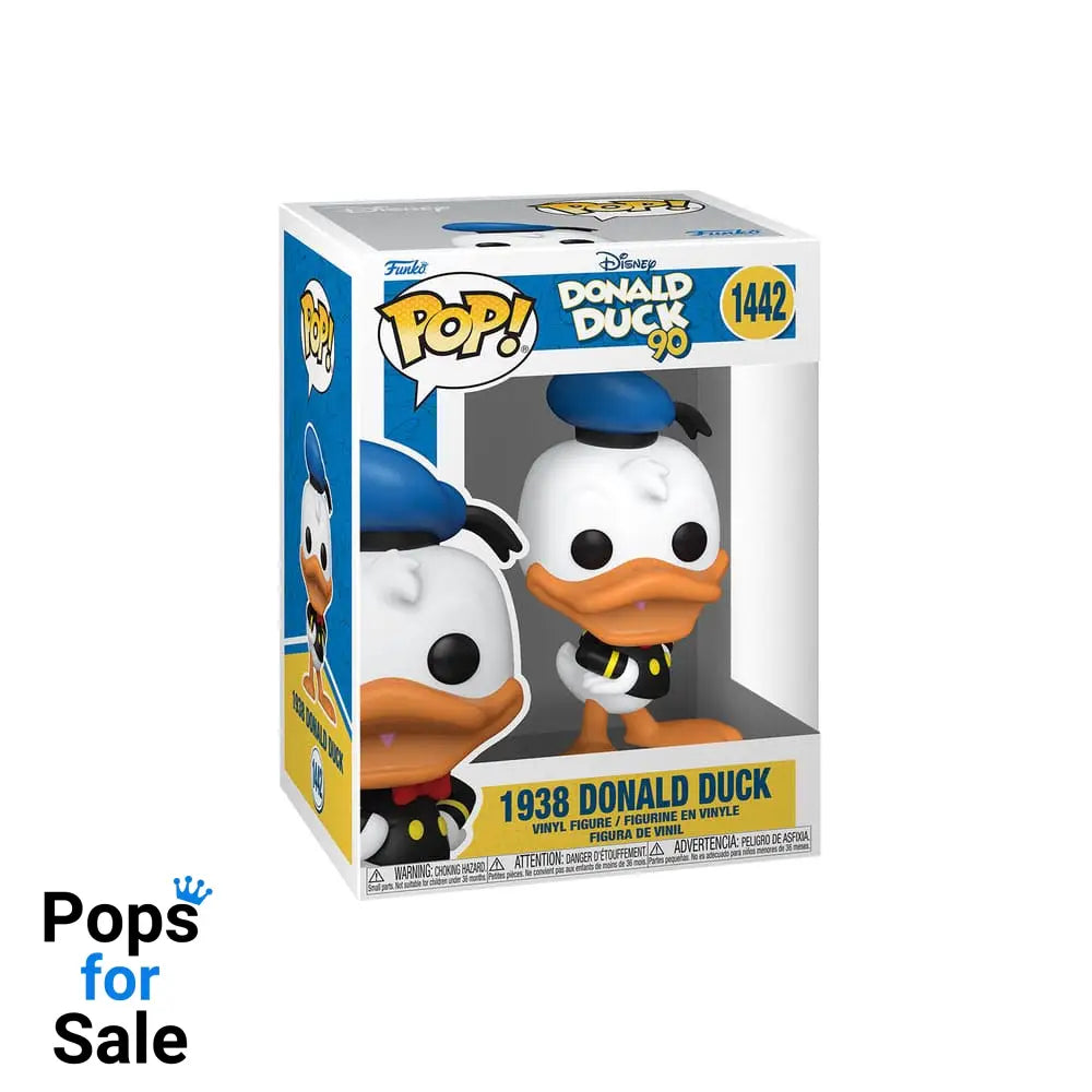 Disney DD 90th Anniversary POP! Disney Vinyl Figure Donald Duck(1938) 9 cm