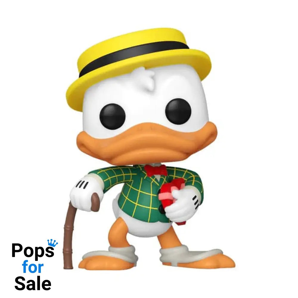 Disney DD 90th Anniversary POP! Disney Vinyl Figure Donald Duck(dapper) 9 cm POP! Figures