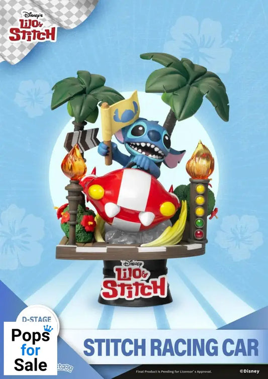 Disney: Lilo & Stitch - Stitch Racing Car PVC Diorama