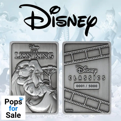 Disney Limited Edition Lion King Ingot Ingot