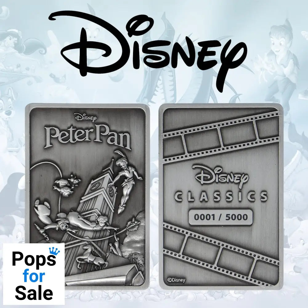 Disney Limited Edition Peter Pan Ingot Ingot