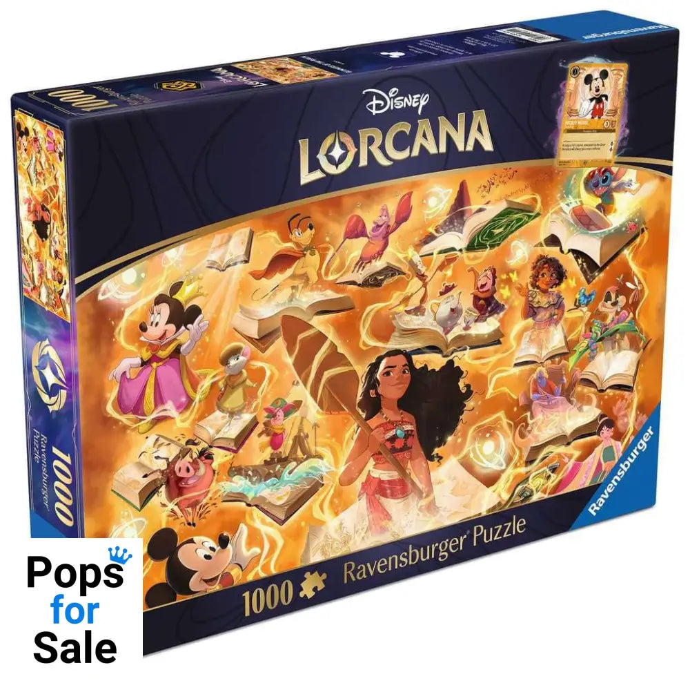 Disney Lorcana Jigsaw Puzzle Glimmers of the Realm: Amber (1000 pieces) Puzzles