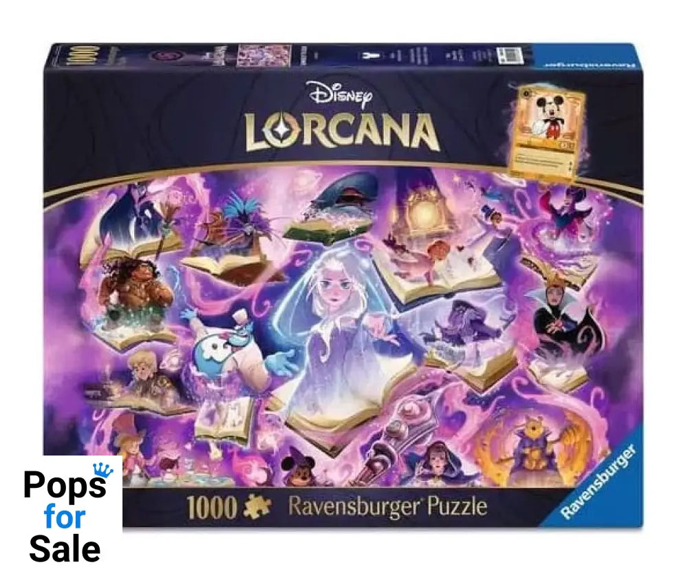 Disney Lorcana Jigsaw Puzzle Glimmers of the Realm: Amethyst (1000 pieces) Puzzles