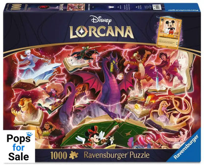 Disney Lorcana Jigsaw Puzzle Glimmers of the Realm: Ruby (1000 pieces) Puzzles