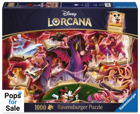 Disney Lorcana Jigsaw Puzzle Glimmers of the Realm: Ruby (1000 pieces) Puzzles