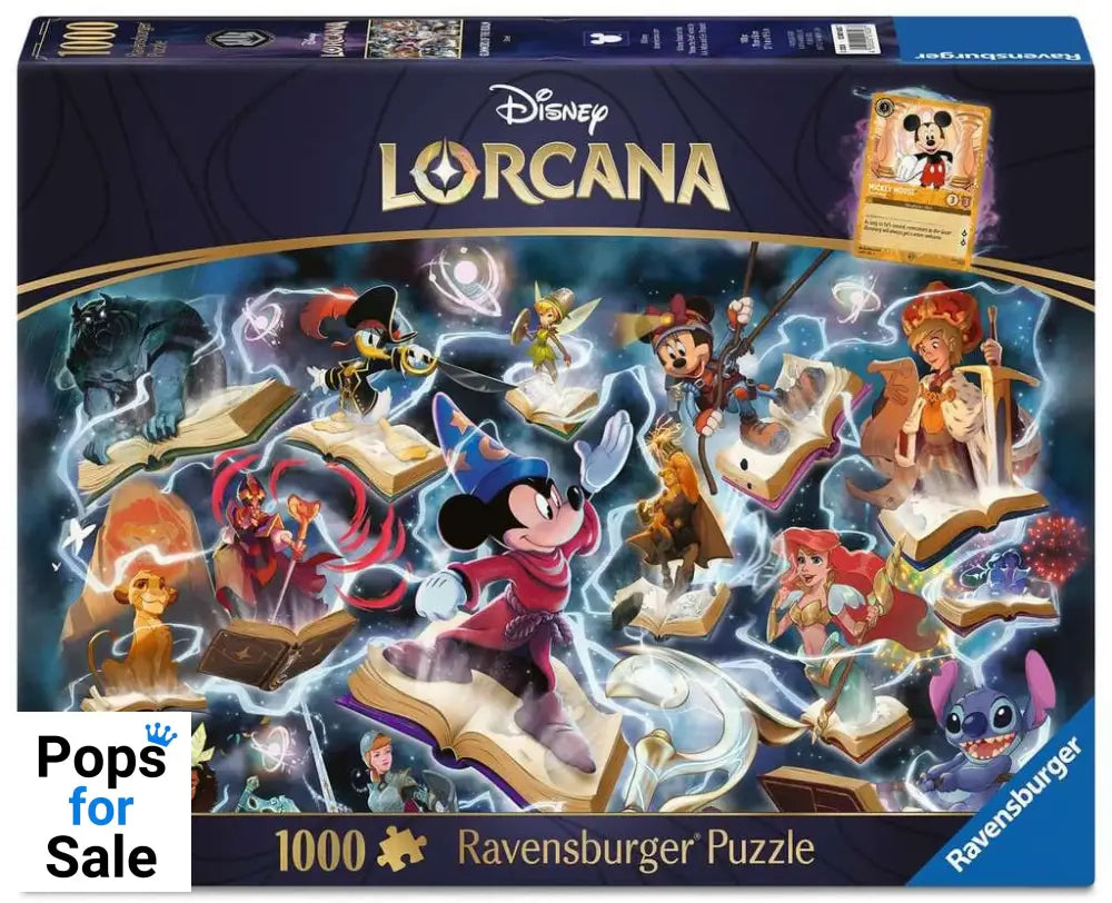 Disney Lorcana Jigsaw Puzzle Glimmers of the Realm: Steel (1000 pieces) Puzzles