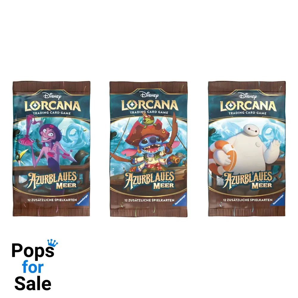 Disney Lorcana TCG Azurblaues Meer Booster Display (24) *German Edition*