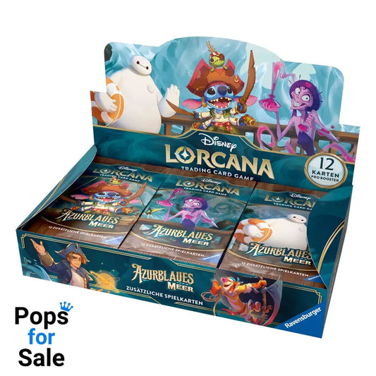 Disney Lorcana TCG Azurblaues Meer Booster Display (24) *German Edition*
