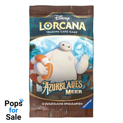 Disney Lorcana TCG Azurblaues Meer Booster Display (24) *German Edition*
