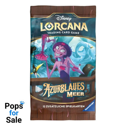 Disney Lorcana TCG Azurblaues Meer Booster Display (24) *German Edition*