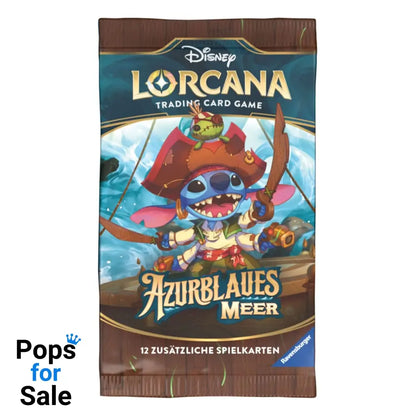 Disney Lorcana TCG Azurblaues Meer Booster Display (24) *German Edition*
