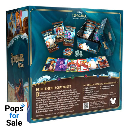 Disney Lorcana TCG Azurblaues Meer llumineer's Trove (24) *German Edition*