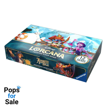 Disney Lorcana TCG Azurite Sea Booster Display (24) *English Edition* Trading cards