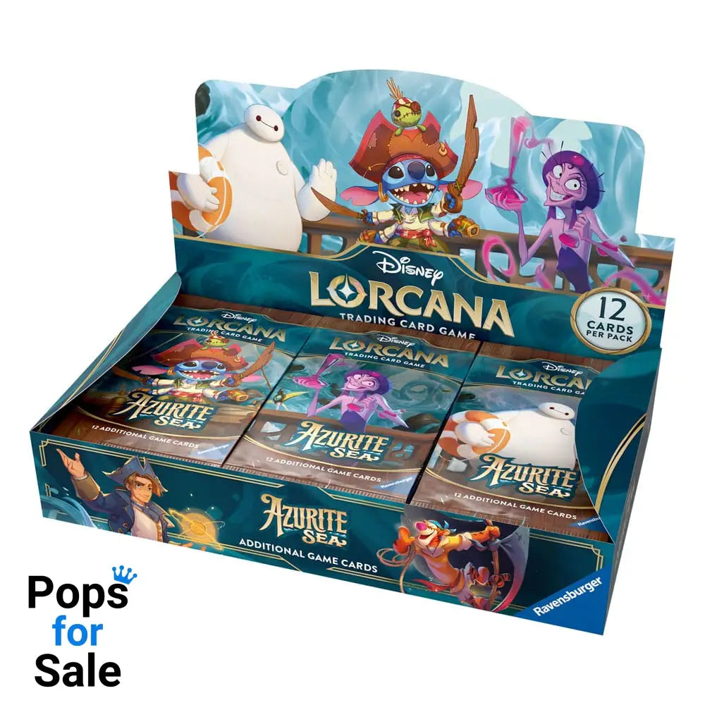 Disney Lorcana TCG Azurite Sea Booster Display (24) *English Edition* Trading cards