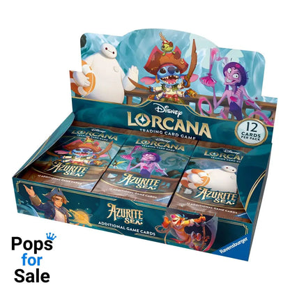 Disney Lorcana TCG Azurite Sea Booster Display (24) *English Edition* Trading cards