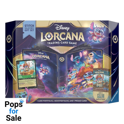 Disney Lorcana TCG Azurite Sea Gift Set Stitch *English Edition* Trading cards