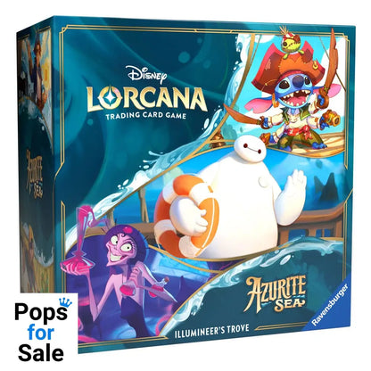 Disney Lorcana TCG Azurite Sea llumineer's Trove *English Edition*