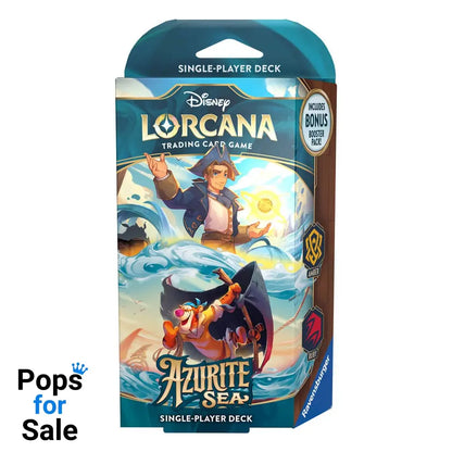 Disney Lorcana TCG Azurite Sea Starter Decks Display (8) *English Edition*