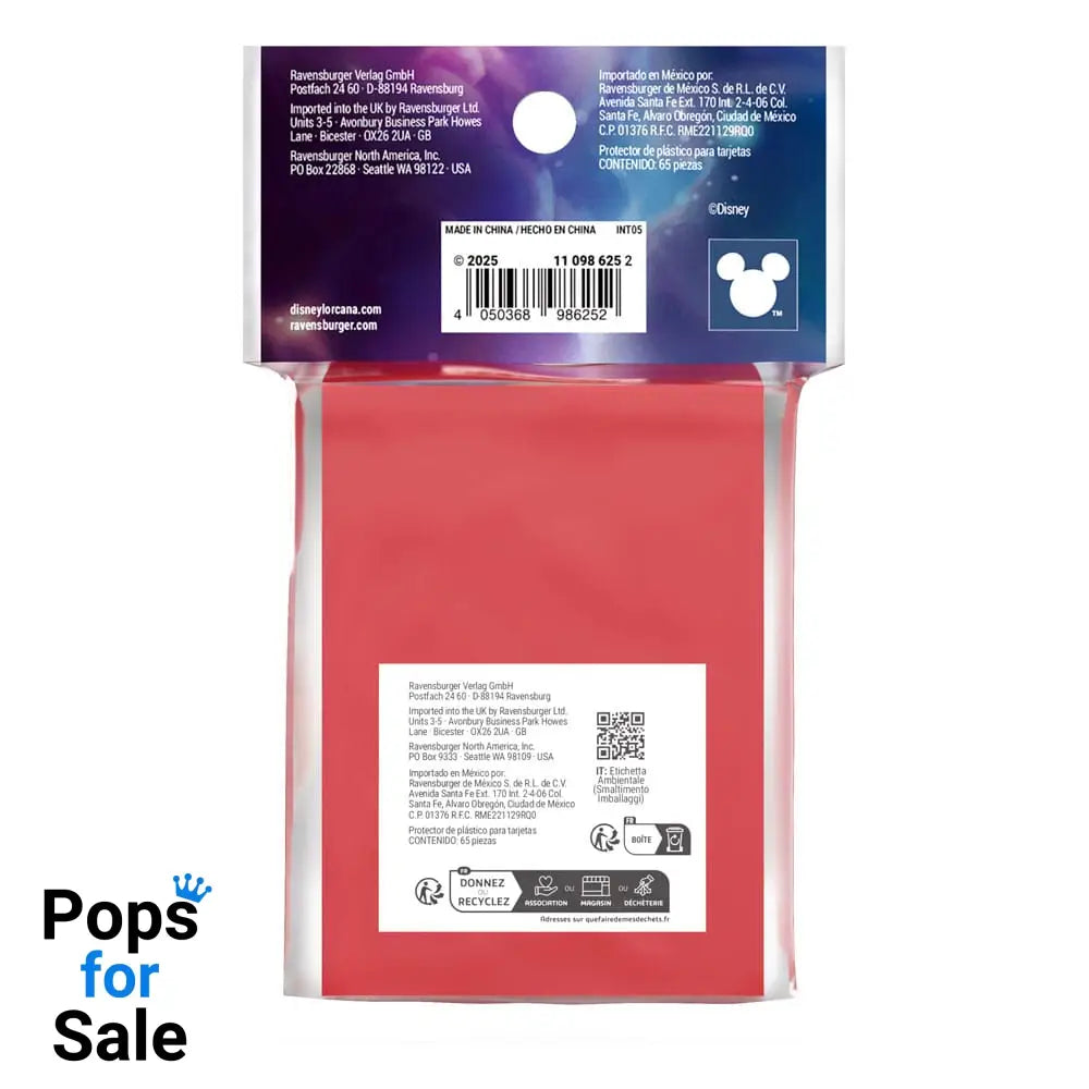 Disney Lorcana TCG Card Sleeves Goofy (65)