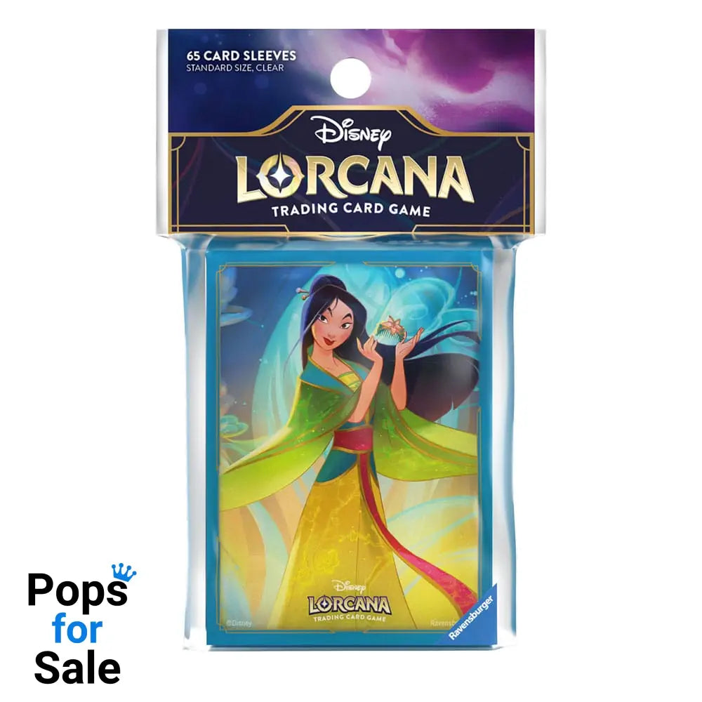 Disney Lorcana TCG Card Sleeves Mulan (65)