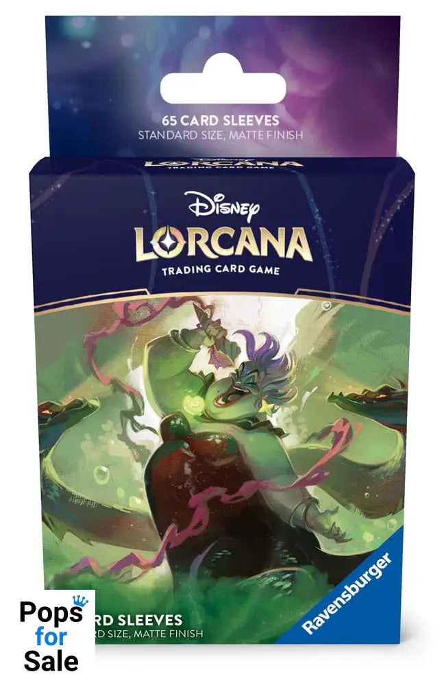 Disney Lorcana TCG Card Sleeves Ursula (65)
