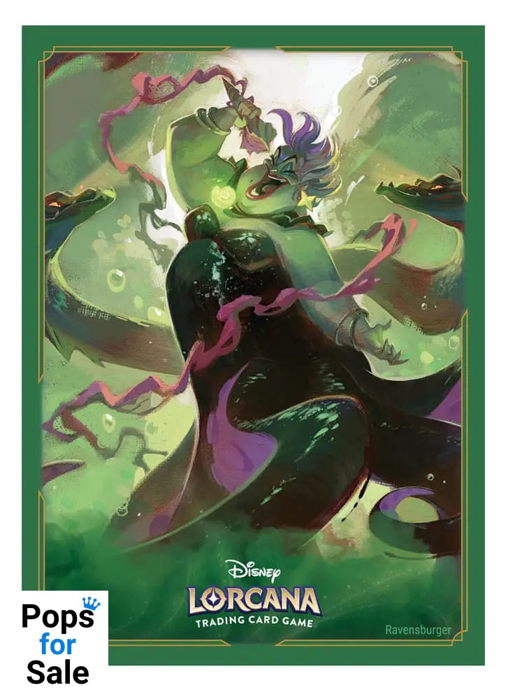 Disney Lorcana TCG Card Sleeves Ursula (65)