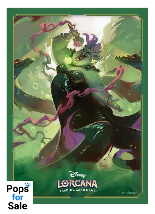 Disney Lorcana TCG Card Sleeves Ursula (65)