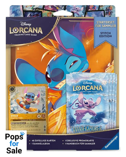 Disney Lorcana TCG Collection Starter Set Stitch Edition *German Edition*