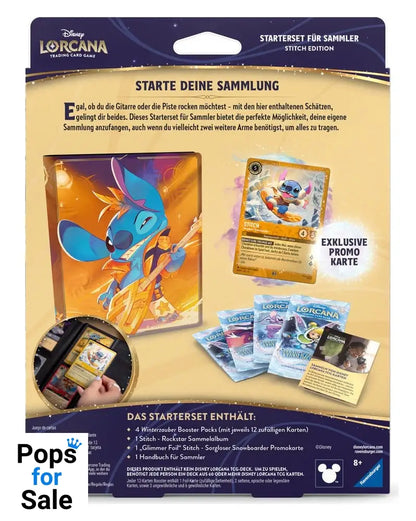 Disney Lorcana TCG Collection Starter Set Stitch Edition *German Edition*