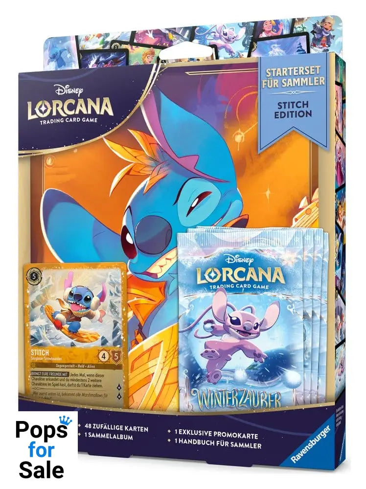 Disney Lorcana TCG Collection Starter Set Stitch Edition *German Edition*
