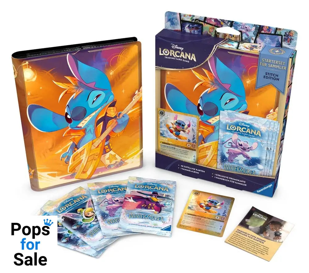 Disney Lorcana TCG Collection Starter Set Stitch Edition *German Edition*