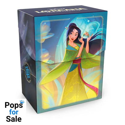 Disney Lorcana TCG Deck Box Mulan