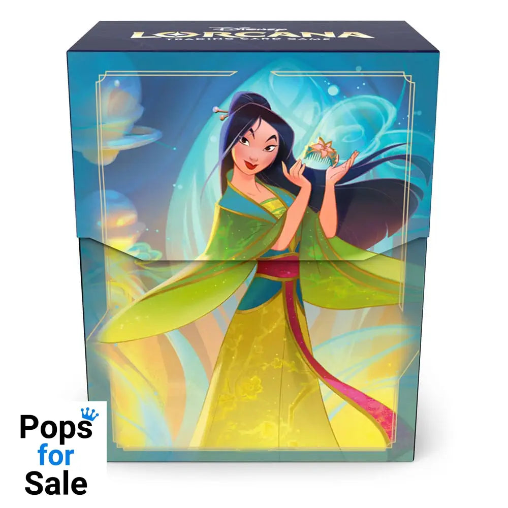 Disney Lorcana TCG Deck Box Mulan