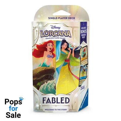 Disney Lorcana TCG Fabled Starter Decks Display (8) *English Edition*