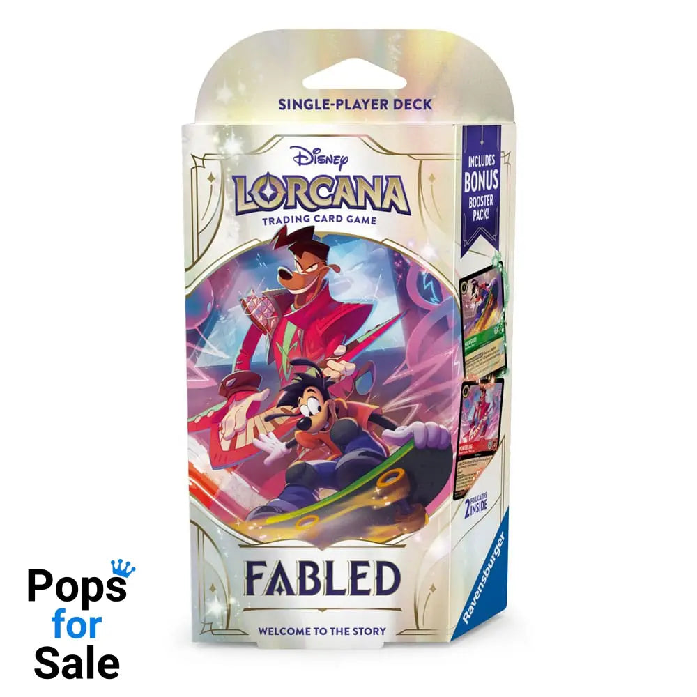 Disney Lorcana TCG Fabled Starter Decks Display (8) *English Edition*