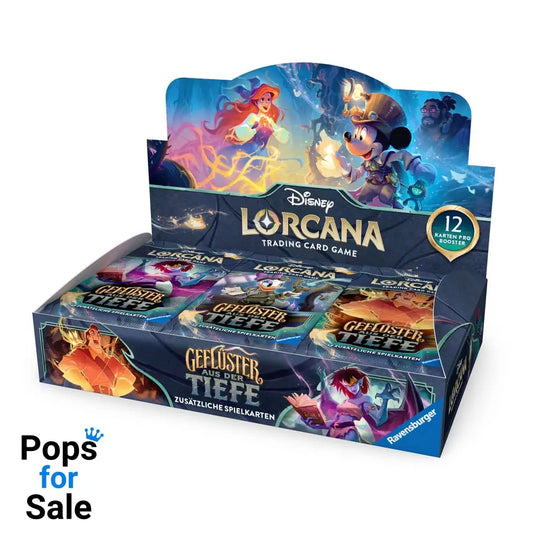 Disney Lorcana TCG Geflüster aus der Tiefe Booster Display (24) *German Edition* Trading cards