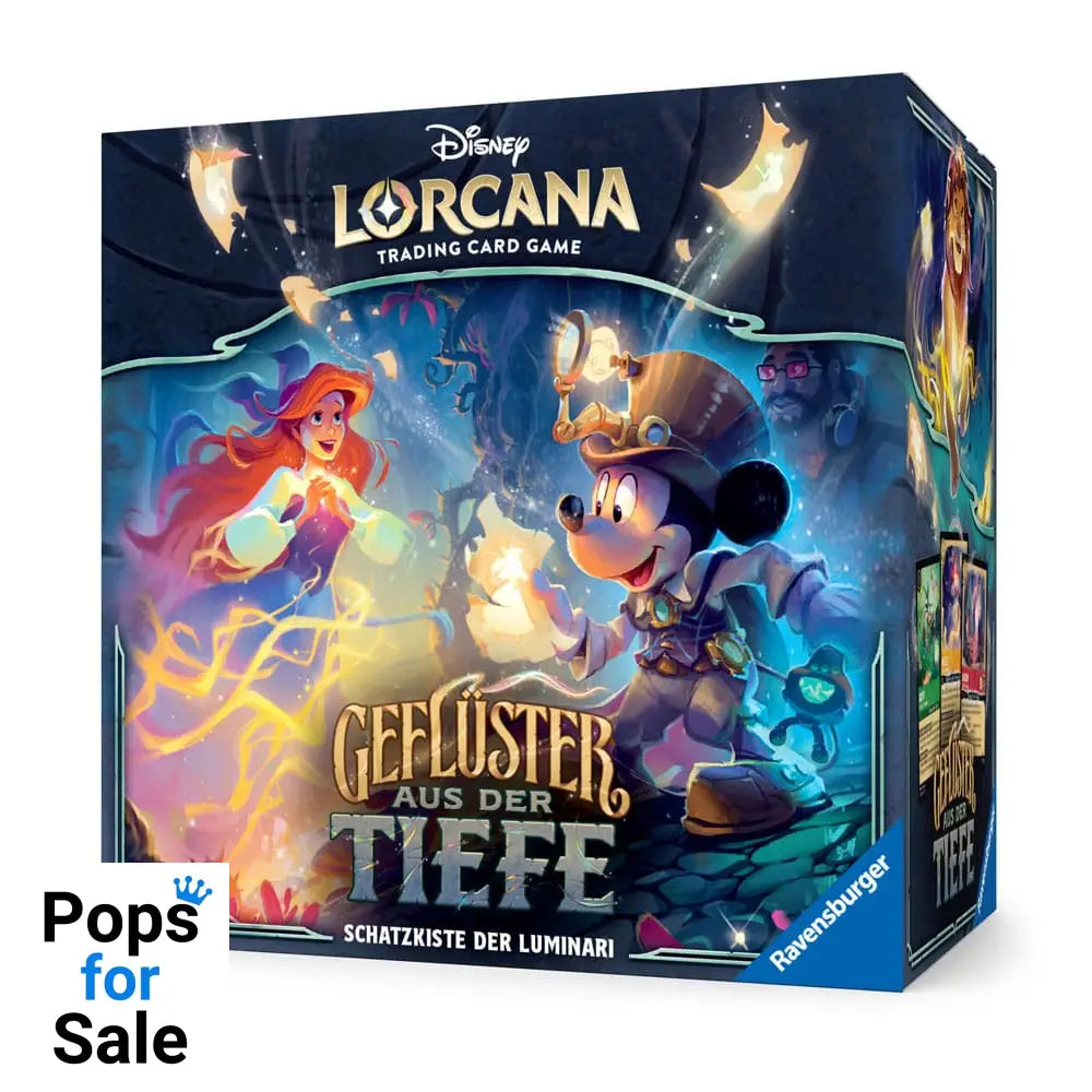 Disney Lorcana TCG Geflüster aus der Tiefe llumineer’s Trove (24) *German Edition* Trading cards